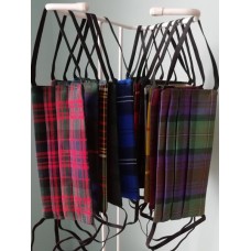 Tartan Face Mask - Forbes Ancient - Pure New Wool